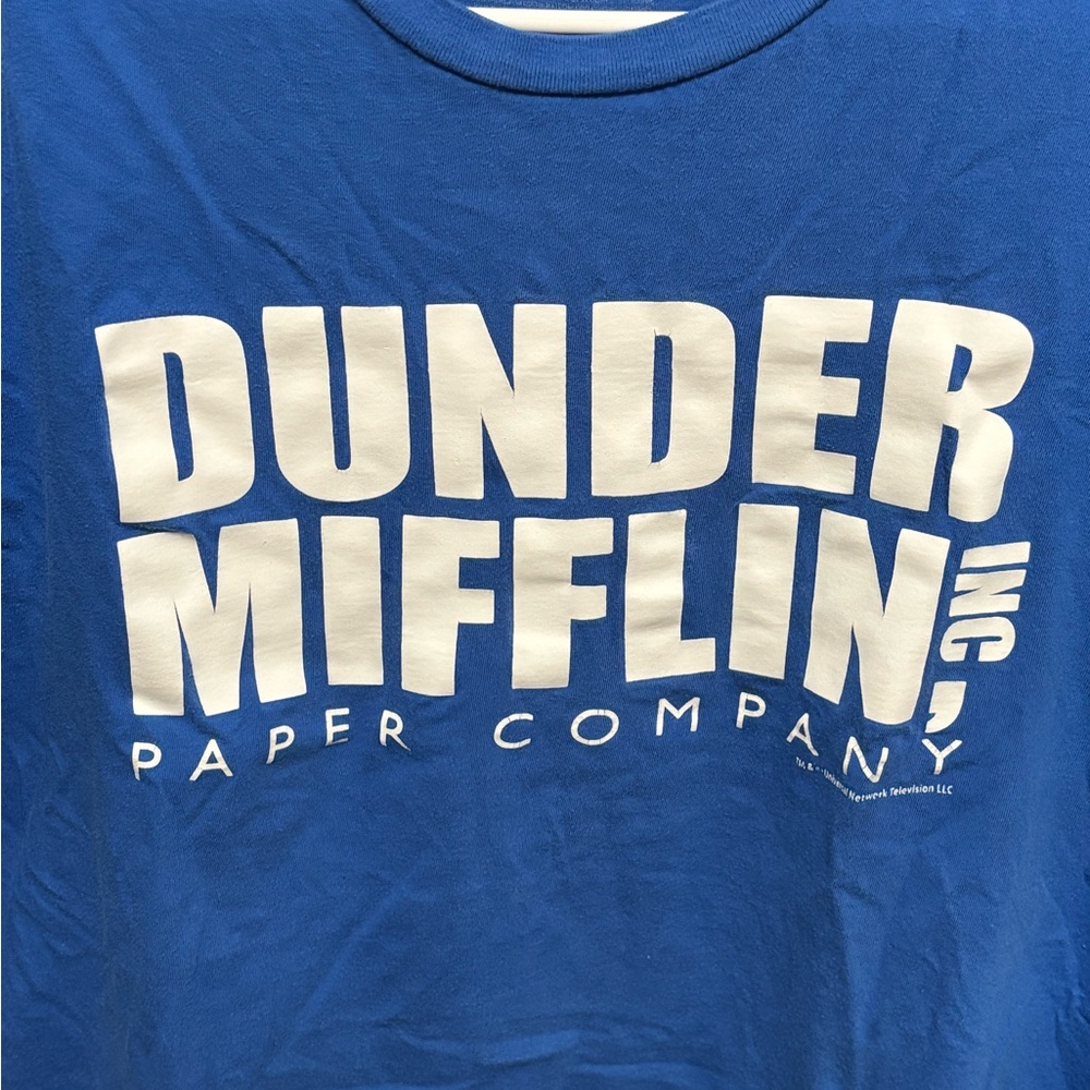 "The Office" Dunder Mifflin Inc. Paper Company T-Shirt - Picture 3 of 4